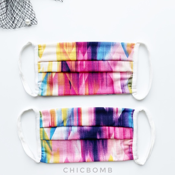 MADE IN USA SOFT REUSABLE FACE MASK - TIE DYE - Picture 3 of 6